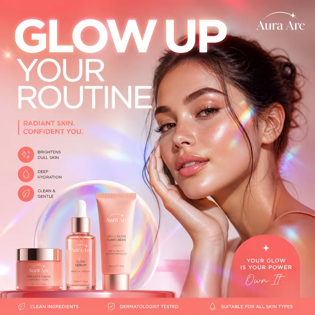 Skincare ad