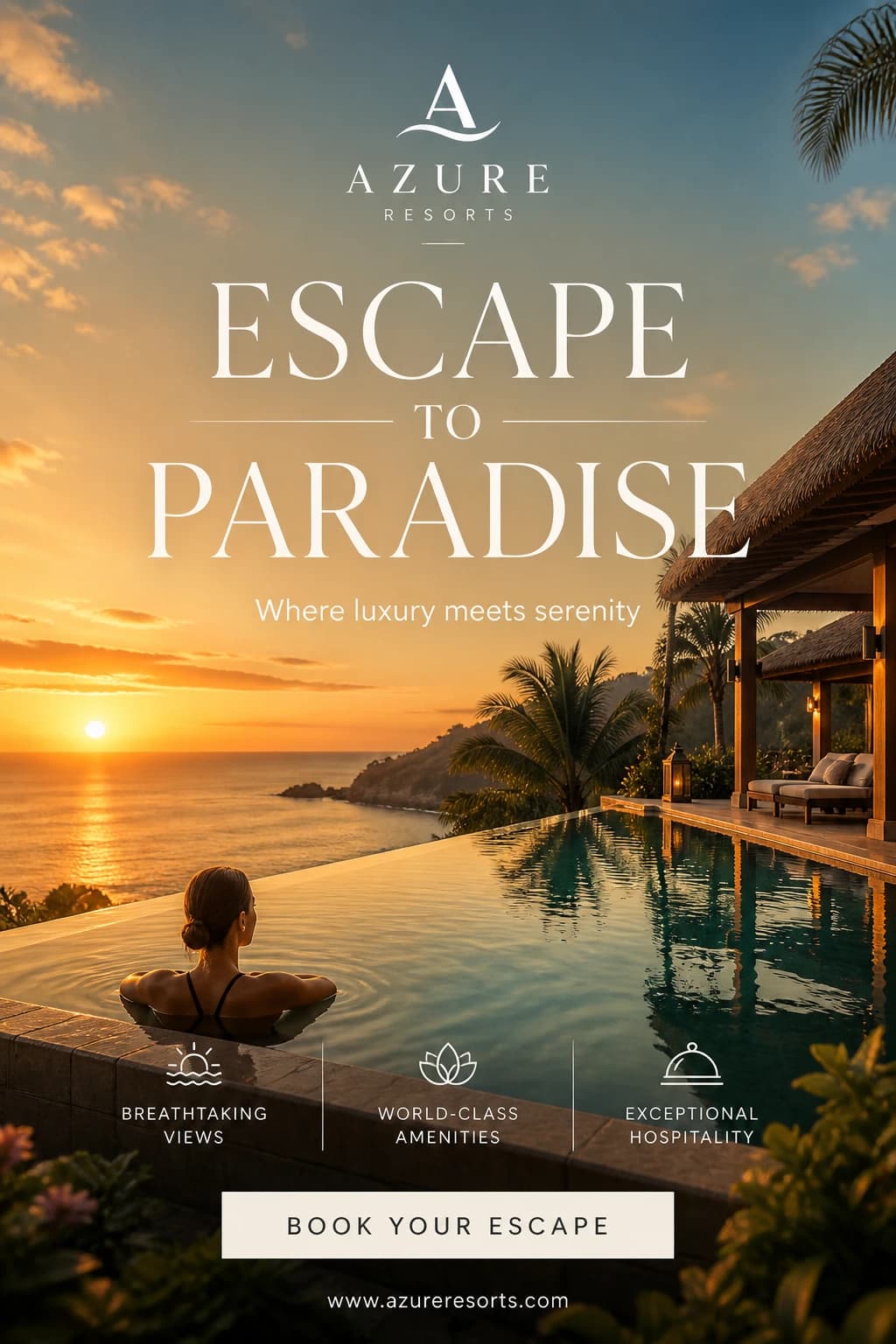 Resort story promotional ad